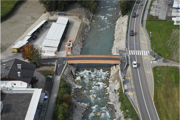 Oggi l'inaugurazione della stazione idrometrica di Mantana. (Foto: Agenzia per la Protezione civile/Luca Messina)