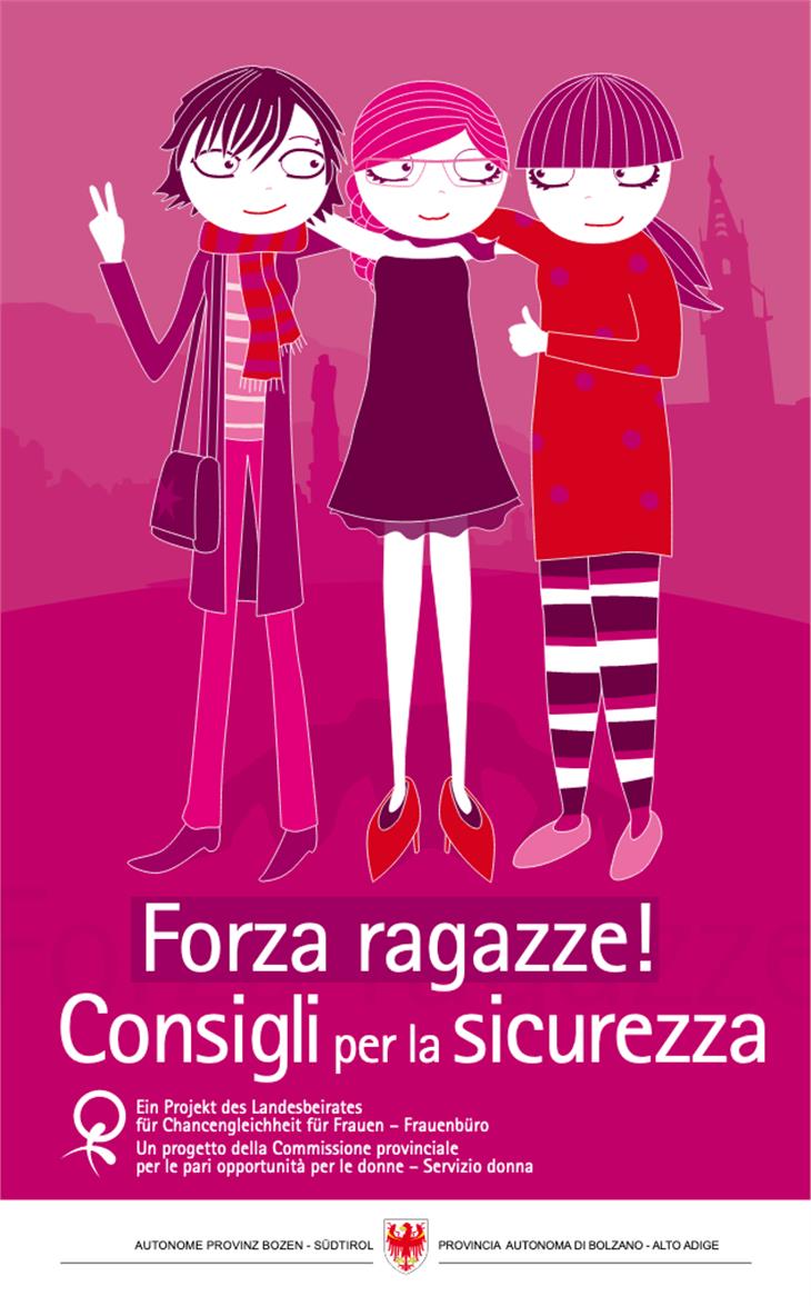 La copertina della brochure