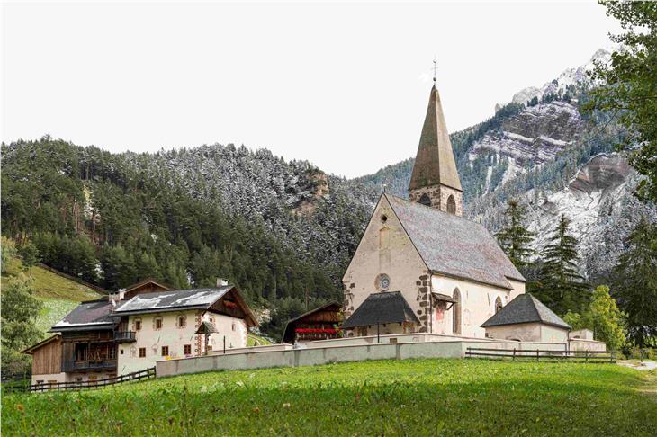 La chiesa di Santa Maddalena in val di Funes (Foto ASP)