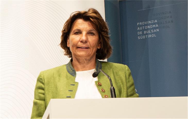 L'assessora provinciale Maria Hochgruber Kuenzer. (Foto: ASP)