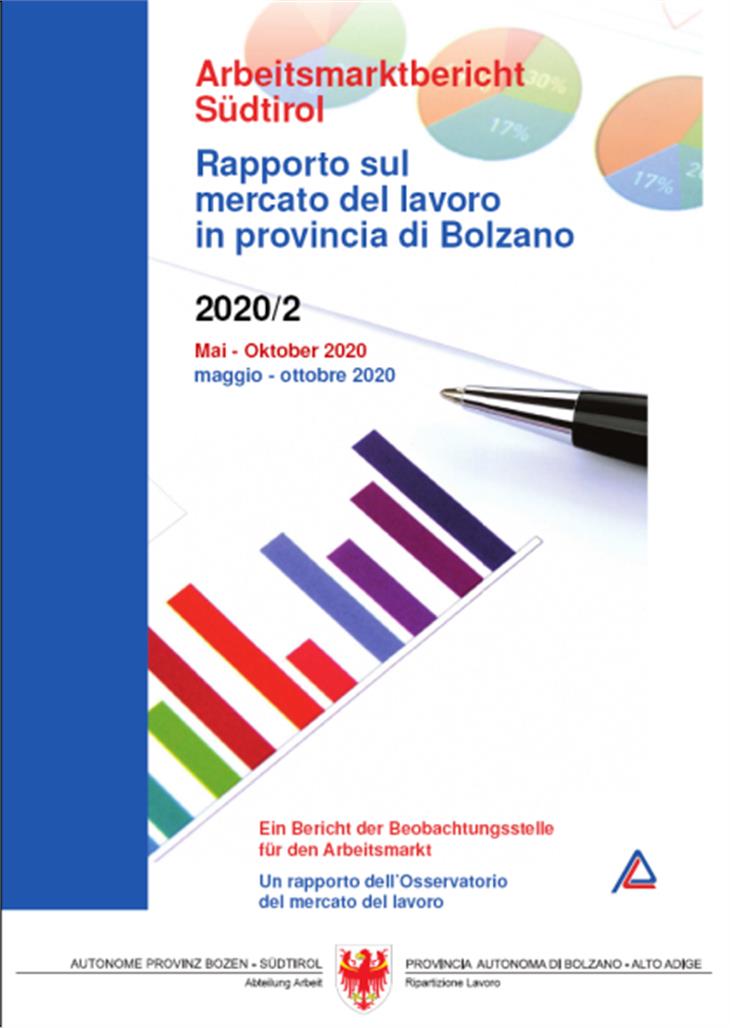 La copertina del Rapporto sul mercato del lavoro