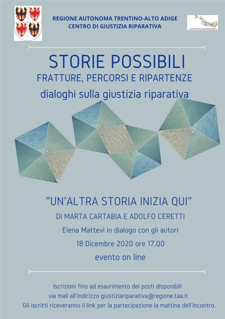 Locandina dell'evento online