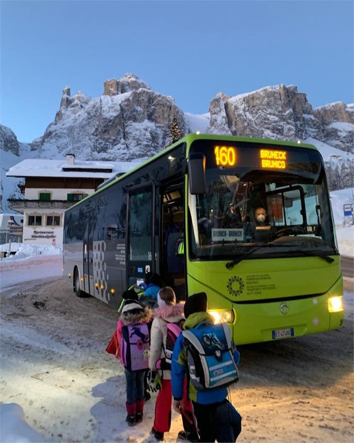 Il trasporto scolastico degli studenti delle superiori ha funzionato con poche criticità. (Foto: Dipartimento mobilità)