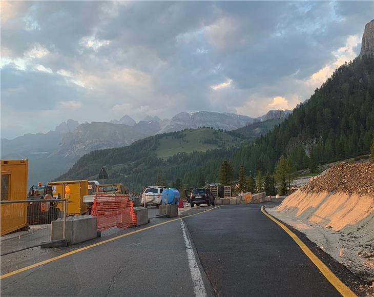 Tratto ciclabile per passo Sella: ok a progetto pilota dalla Giunta (Foto: ASP/Davide Mniezzo)