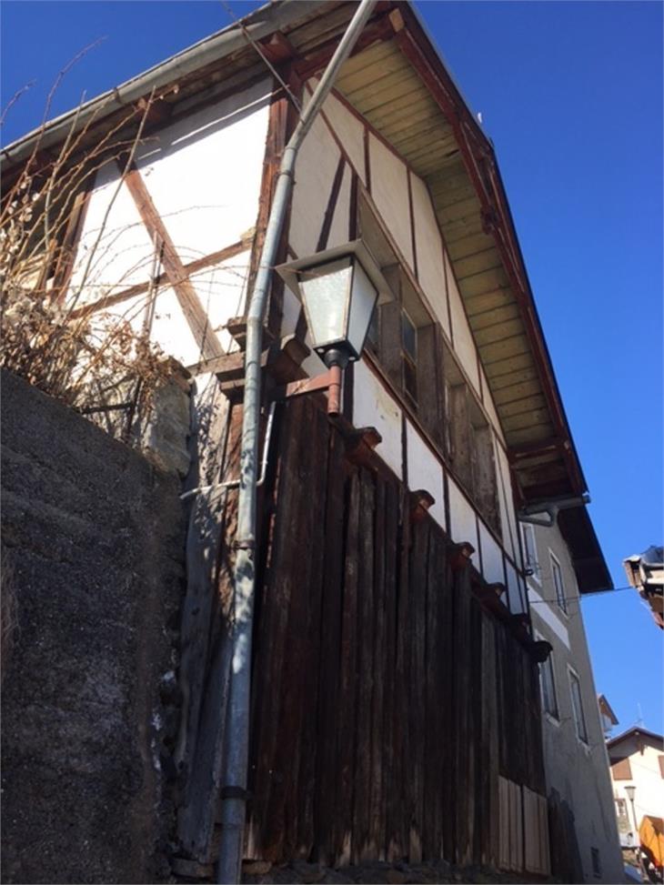 L’antica locanda con rivendita di generi misti a Stelvio, la Casa n. 80, è ora sotto tutela storico-artistica (Foto: ASP/Soprintendenza provinciale ai beni culturali)