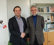 Luca Critelli (a sin.) e Karl Tragust