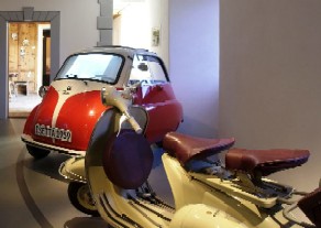 Isetta e Lambretta esposte al Touriseum