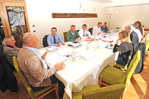 Seduta di clausura della Giunta provinciale a Riva di Tures