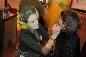 Il Museo di Scienze Naturali organizza una festa di Carnevale per bambini. Un'immagine di quella del 2011. (Foto Museo Scienze Naturali)
