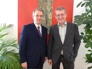 Laimer incontra il collega del Salisburgo Blachfellner