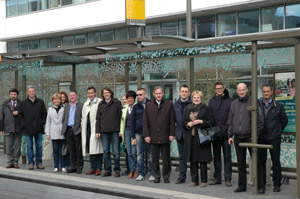 Metrobus e tram: la delegazione altoatesina guidata dall'assessore Thomas Widmann in visita a Nantes