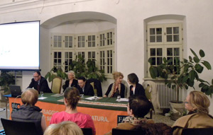 Il vicepresidente della Provincia Christian Tommasini alla presentazione della 20a Giornata di Primavera del FAI.