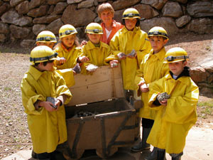 Bambini in visita a Monteneve