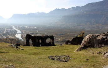 Una suggestiva immagine di Castelfeder