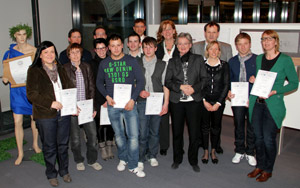 Consegna dei diplomi alla Scuola professionale "Tschuggmal" di Bressanone