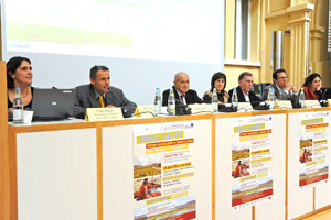 Dal progetto Fronteras Turisticas per il turismo sostenibile è nato il "Camino Andino", un percorso turistico fra le ande ed un marchio. A Bolzano una prima presentazione. (FOT: USP/A.Pertl)