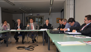 L'assessore Theiner nel corso dell'incontro con i partner sociali