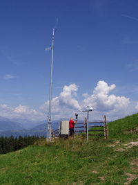 La stazione meteo di Nova Ponente