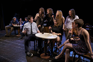 Messa in scena del "Risveglio di primavera" rivisto di Wedekind a cura dei ragazzi di "Giovani in scena" (FOTO: Fabrizio Boldrin)