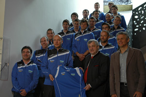La squadra ladina che prende parte ai Campionati Europei di calcio delle minoranze