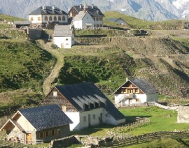 Il villaggio dei minatori a Monteneve