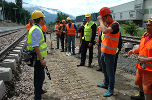 I lavori nel tratto ferroviario Merano - Laces si concluderanno il 16 luglio