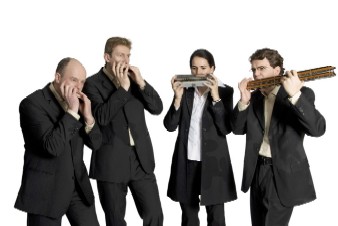 Il complesso “Mundharmonika Quartett Austria”
