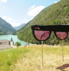Una delle opere esposte alla mostra "Panorama 4"