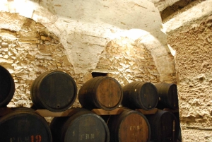 La cantina del Museo provinciale del Vino di Caldaro
