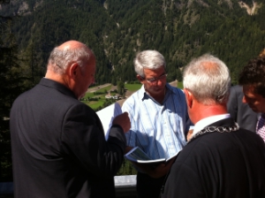 Sopralluogo in Val di Vizze: Durnwalder, Pollinger e Frei