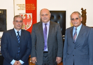 Arbitri del calcio: Rosario Lerro Commissario del nuovo Comitato provinciale da Durnwalder (FOTO: USP/A.Pertl)