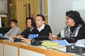 L'assessore provinciale Christian Tommasini presenta il convegno "Skills for Jobs - Schools al work" (FOTO: USP/A.Pertl)