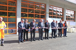 Inaugurato dal presidente Durnwalder e dall'ass. Mussner il Punto Logistico a Campolasta/Sarentino
