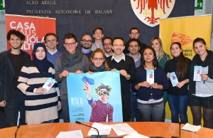 L'assessore Tommasini con i partecipanti al progetto