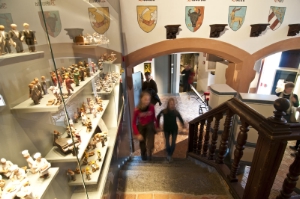 Un'immagine delle sale espositive del Touriseum