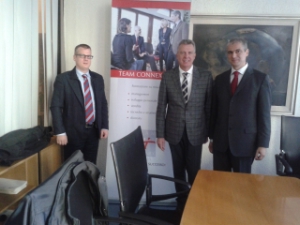 L'Ass. Bizzo incontra dirigenti nuova società Team Connex Italia