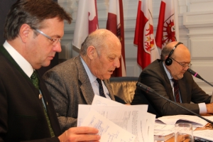 I tre presidenti al lavoro per lo sviluppo dell'Euroregione