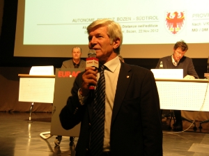 L'assessero Hans Berger è intervenuto al Seminario su disciplina riferita a distanze in edilizia