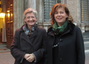 Austria e Alto Adige si incontrano a Roma: Sabina Kasslatter Mur e Claudia Schmied