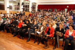 La sala delle "Alfieri" gremita per la cerimonia di premiazione