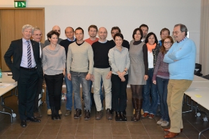 L'assessore Berger con il gruppo di lavoro durante l'ultima riunione