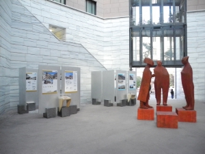 Tradizione e innovazione: i progetti in mostra nel cortile interno del palazzo provinciale 2 a Bolzano