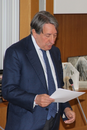 Presidente del Comitato promotore, Innocenzo Cipolletta ha illustrato le finalità della candidatura