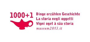 Il logo dell'anno "1000 + 1 La storia negli oggetti"