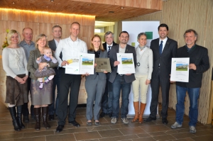 Consegna sigillo di qualità ClimaHotel a Hotel Gitschberg/Maranza