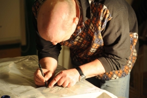 Il paleontologo Hendrik Klein