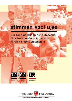 La copertina del dvd di "stimmen voci ujes"
