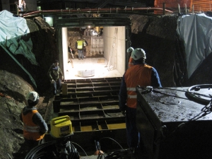 pronto il sottopasso pedo-ciclabile per la nuova fermata dei treni Brunico Nord