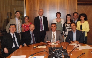 L'assessore Theiner con i partecipanti all'incontro