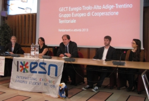 Il presidente della Provincia di Trento, Alberto Pacher, ha preso parte alla manifestazione inaugurale